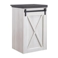 thumbnail image 3 of Bowery Hill Transitional Wood Expandable Home Bar in White Oak, 3 of 9