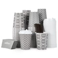 thumbnail image 1 of [Juego de tazas de café] Tazas de café de papel JOLLY PARTY de 12 oz (100 juegos), 1 of 7