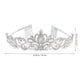 thumbnail image 4 of Conjunto de 2 bandas de reina de graduación y corona de diamantes de imitación de cristal, tocado para fiesta de boda, 4 of 8