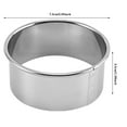 Cookie Stainless Steel Round Cookie Cake Donut Baking Tool Bakeware