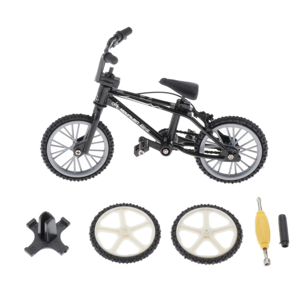 Details about   Mini Black Desk Gadget Bicycle Model Finger Board Bike Toys Kids Toy Gift 