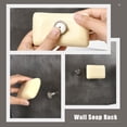 thumbnail image 4 of Jabonera Porta Jabonera Sin Perforaciones Organizador Atracción Magnética Acero Inoxidable, 4 of 6