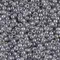 thumbnail image 2 of Grey Luster Miyuki 11/0 rocailles glass seed beads 24 grams, 2 of 3
