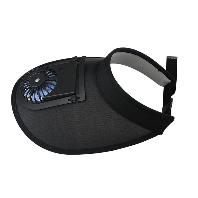 Gorra de ventilador Carga USB Béisbol Sombrero de golf Refresca tu cara en el sol caliente Verano Camping Senderismo para adultos Adolescentes Wmkox8yii jkg1762