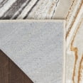 thumbnail image 4 of Nourison Glam Marble Indoor Area Rug Grey Gold 2'3" x 7'6", 4 of 5