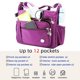 thumbnail image 3 of MINTEGRA Bolso de hombro para mujer, bolso espacioso con múltiples bolsillos, bolso cruzado para mujer, bolso de mano a la moda con asa superior, 3 of 5
