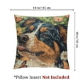 thumbnail image 4 of Ullo0ord Bernese Mountain Dog Set of 2 Soft Pillow Covers Modern Concise Decorative Dog Throw Pillow Covers for Home Couch Bed Living Room Bedroom Outdoor  18x18in, 4 of 7