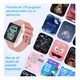 thumbnail image 4 of Reloj Inteligente Smartwatch Aiyinsmart X12 1,83 Ip68 Color De La Caja Rosa Smart Watch Para Mujer Dama Hombre Caballero Con Llamada Bluetooth Asistente Voz Impermeable Deportivo Calculadora, 4 of 8