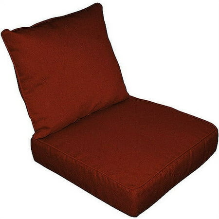 Solid Terracotta Chair Cushion Set