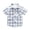 Light Blue, variant on Ulanda Boys Button Down Shirts Toddler Plaid Patchwork Short Sleeve Collared Tops Casual Daily Wear Shirts with Chest Pocket (Red, 6-7 Years)