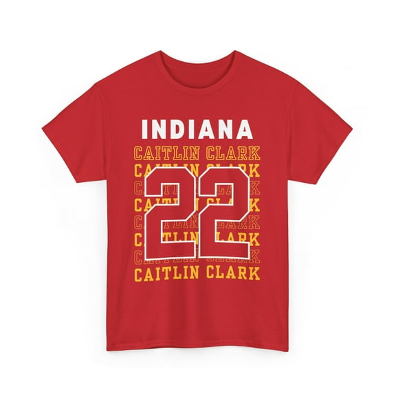 2024 Caitlin Clark GOAT 22 women's basketball fan Gift Unisex Cotton Tee