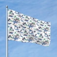 thumbnail image 2 of Picia Hawaii Palms Printed Flag ,Hawaii Palms Pattern Garden Flag Vertical Double,Yard Lawn Outdoor Decor 48x72", 2 of 9
