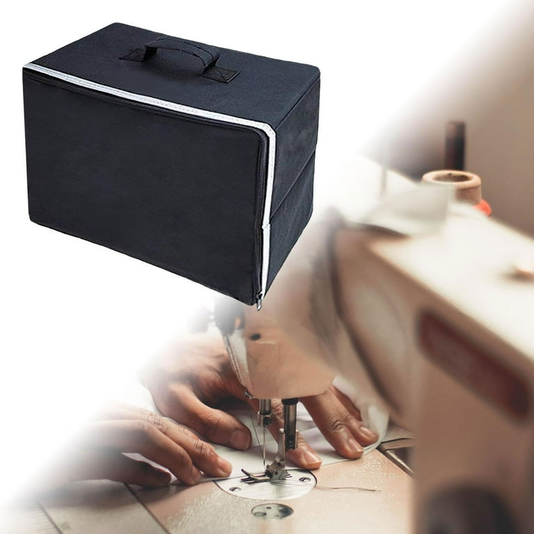 Sewing Machine Carrying Case Sewing Machine Bag with Top Handle Reusable DIY Supplies Foldable Oxford Cloth Travel Tote Bag