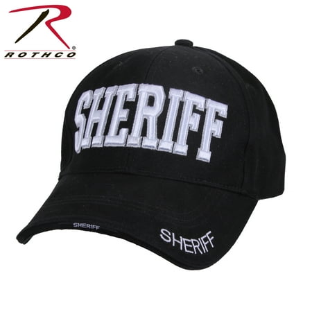 Black Deputy Sheriff Officer Official Patrol Duty Adjustable Baseball Hat Cap
