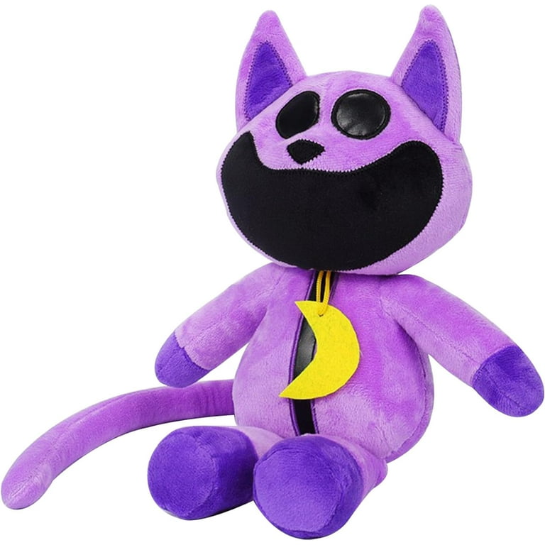Purple cat plush sales