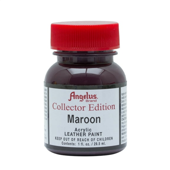 Angelus® Collector Edition Acrylic Leather Paint, Maroon