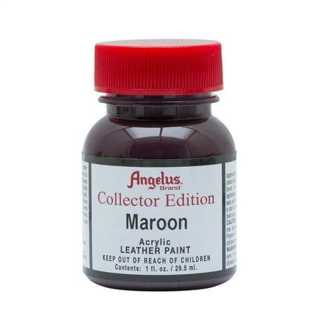 UPC: 0086366713365 | Angelus® Collector Edition Acrylic Leather Paint  Maroon