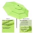 thumbnail image 2 of Yescom 11 Ft 3 Tier Patio Umbrella with Protective Cover Crank Push to Tilt Poolside, 2 of 12