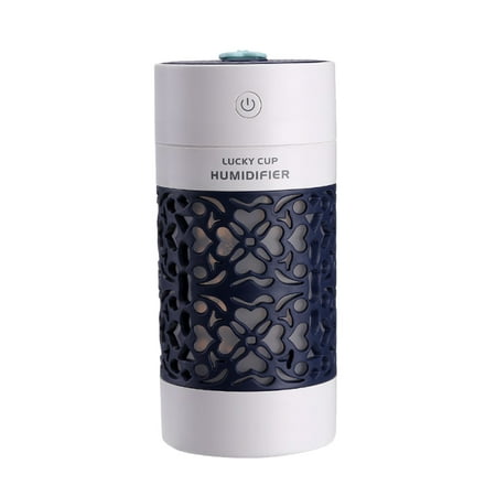 

Creative Starry Sky Cup Portable USB Home Mini Aromatherapy Humidifier Mute Humidifier Car Office Supplies Navy