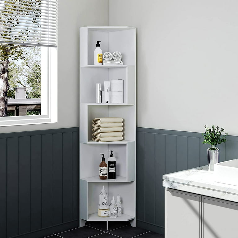 DIY Corner Shelves For Extra Storage And Display