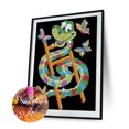 thumbnail image 2 of 5D DIY diamante pintura animal taladro parcial Rhinestone mosaico arte imagen Kit FLhrweasw Nuevo, 2 of 9