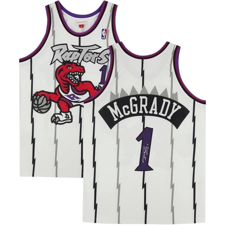 Tracy McGrady Toronto Raptors Autographed 1998 White Mitchell & Ness Authentic Jersey – Fanatics Authentic Certified