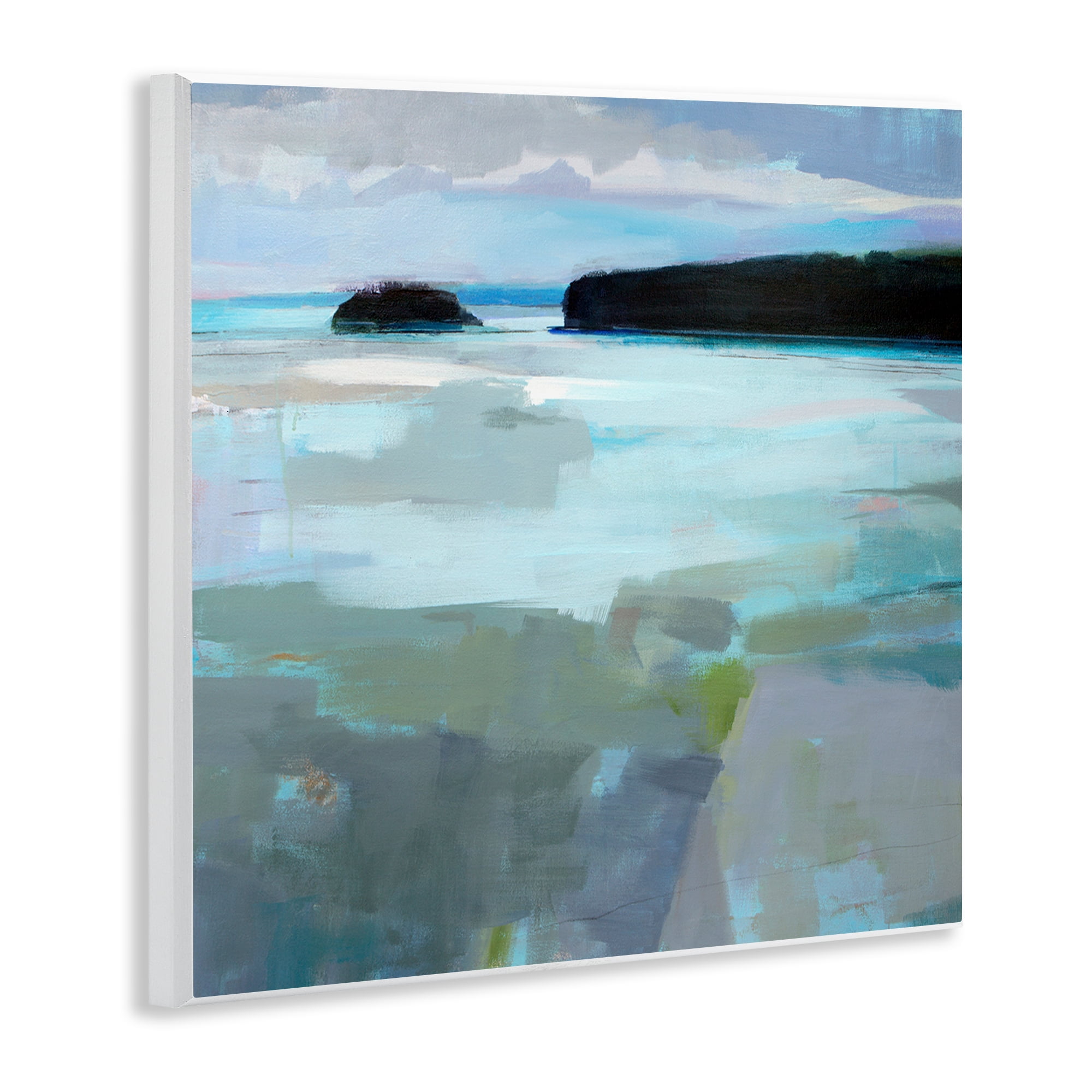 Stupell Industries Freeport Maine Abstraction Wall Plaque Art, design by Kathleen Robbins