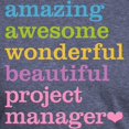 thumbnail image 3 of CafePress - Project Manager Mens Tri Blend T Shirt - Mens Tri-blend T-Shirt, 3 of 4