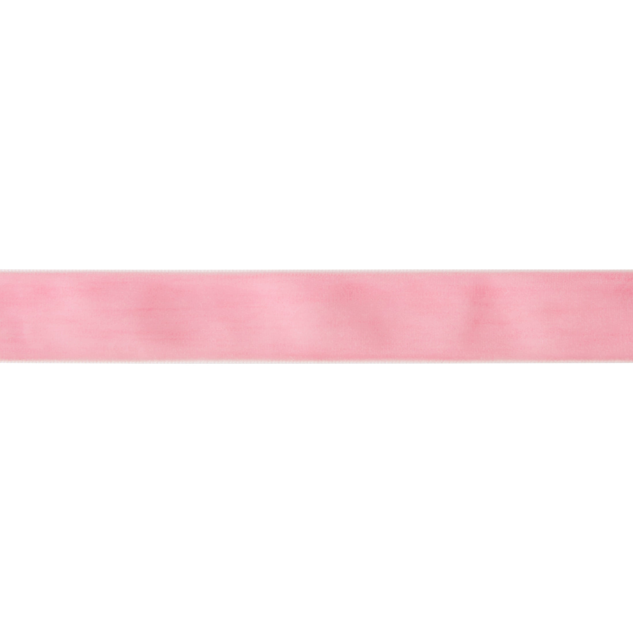 Offray classiq pink velvet 0.875in x 12ft for crafts and gifting