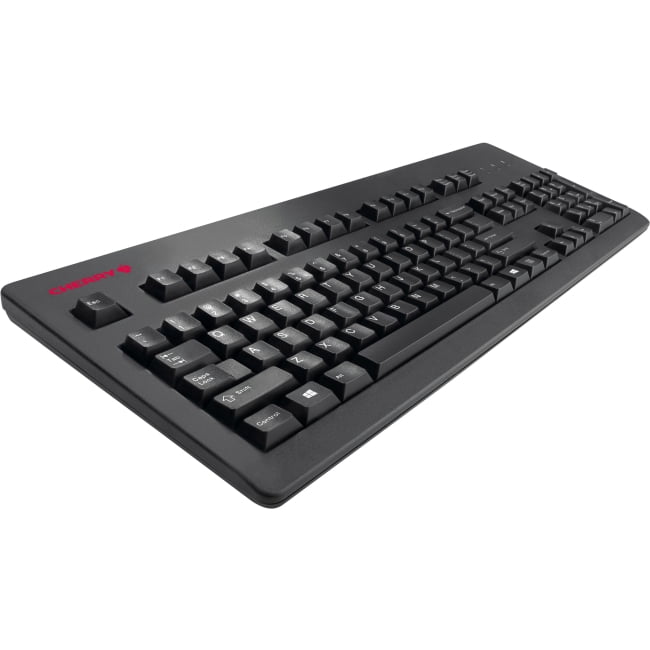 Cherry 18.5" MX Board Silent 104Key Keyboard Black, USB Interface