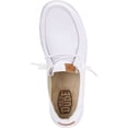 thumbnail image 3 of HEYDUDE Women Wendy Stretch Canvas , White, 10, 3 of 6