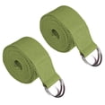 thumbnail image 1 of Bande Extensible pour Yoga avec Boucle Réglable en Métal Entraînement Physique Extensible pour Yoga, Pilates, 1 of 5
