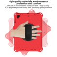 thumbnail image 4 of iPad 9.7 2018/2017 Case with Screen Protector, Dteck iPad 6th Gen / iPad 5th Gen / iPad Air 9.7 / iPad Pro 9.7 Case, Heavy Duty Shockproof Case with 360 Rotating Kickstand Shoulder Strap, Red+Black, 4 of 7
