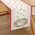 thumbnail image 2 of asddcavvf Day Table Runner With Flowers Festive Atmosphere Decorative Table Runner Easter Brunch Decorations, 2 of 5