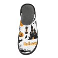 thumbnail image 3 of IAUYY Memory Foam House Slippers Suitable for Both Men and Women. Comfortable, Anti-Slip Plush Flat-Bottomed Slippers The Best Holiday Gift Flying Crows, 3 of 9