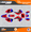 Red-blue, variant on Kalair GFX Graphics Kit for Honda CR125 (2002-2007) Lightning Series