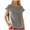 Gray-02, variant on Mittory Womens Cap Sleeve Tops Boat Neck T-Shirts Summer Casual Loose Fit Basic Tees