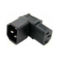 thumbnail image 2 of PinesC 14 Male to Up Direction 90 Degree Right Angle IEC Female C13 Power Extension Adapter, 2 of 5