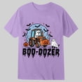 thumbnail image 3 of Kiijoy Little Boys Halloween Graphic T Shirt Kids Short Sleeve T-Shirt Tee, Purple, Sizes 6-7, 3 of 3