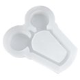 thumbnail image 1 of L Molde de silicona epoxi con arena movediza, molde artesanal para llavero Diy para regalo de San Valentín, 1 of 5