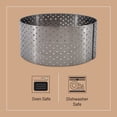 thumbnail image 3 of Tart Ring de Buyer, redondo, perforado, 7,6 cm de diámetro y 3,5 cm de altura, 3 of 6