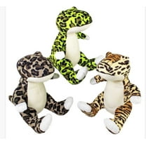 Plush Animal Dinosaur Leopard Print Pattern Soft Stuffed T-Rex 9 Inch