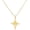 Yellow Citrine-November, variant on Simple Gold Star Pendant Necklaces for Women Sparkly Rhinestone Birthstone Lucky Four-point Stars Dangle Necklaces Prom Fashion Birthday Jewelry Gift