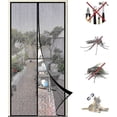 thumbnail image 1 of Magnetic Door Window Mosquito Net 120x210cm, Self-adhesive Mesh Encryption Mosquito Net, Anti Mosquito Magnetic Curtain Automatic Closing, No Drilling, 1 of 5