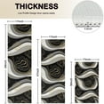thumbnail image 4 of Black White Gold Marble Pattern Kitchen Rugs Sets Of 3,Kitchen Runner Rugs Non Skid Washable,Decorative Kitchen Floor Mats for Kitchen,Sink,Laundry,17"x30"+ 17"x47" + 17"x59", 4 of 6