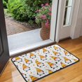 thumbnail image 2 of Pumpkin Skull Bat Spider Non Slip Door Mat - Innovative Design 30x17 Inch Happy Halloween Absorbing Throw Rugs Layered Door Mats for Entryway Porch Entryway Bathroom, 2 of 7