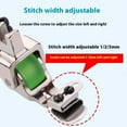 thumbnail image 4 of Hearth & Gear Versatile Rolled Hemmer Presser Foot Function Zipper Hem Foot Sewing Machine Accessories Hemming Tool Durable Steadilty Sewing Machine Edge Bar Car Set Auto Paste Keyboard 109tools, 4 of 6