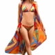 thumbnail image 1 of Acyse Womens Bikinis for Summer Clearance Juniors Comfortable And Fashionable Beach Split Style Cute Swimsuit Set Swimsuit, 1 of 4