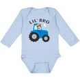 thumbnail image 3 of Inktastic Farmer Tractor Little Bro Boys Long Sleeve Baby Bodysuit, 3 of 5