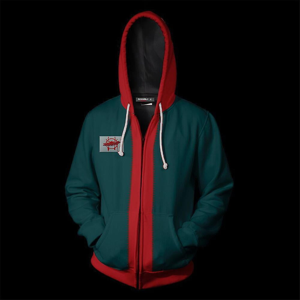 Bomveson Spider Man Into The Spider Verse Miles Morales Hoodie Sweatshirt Adult Kids Hooded Jacket Coat Other